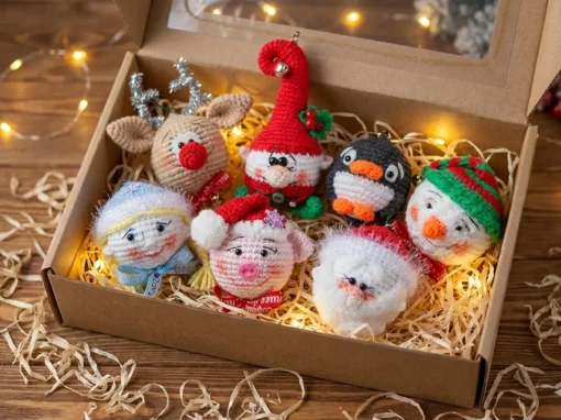 O Guia Definitivo dos Enfeites Natalinos de Luxo: Como Criar (e Vender!) a Coleção “Contos de Natal” em Amigurumi O Guia Definitivo dos Enfeites Natalinos de Luxo: Como Criar (e Vender!) a Coleção “Contos de Natal” em Amigurumi