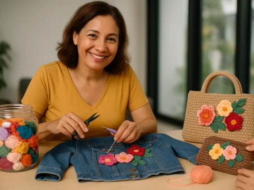 O Pulo da Gata: Como Flores de Crochê (feitas com sobras!) Podem DUPLICAR o Valor Percebido do seu Ateliê O Pulo da Gata: Como Flores de Crochê (feitas com sobras!) Podem DUPLICAR o Valor Percebido do seu Ateliê