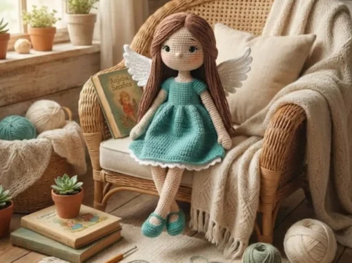 Anjinha Esperança: Muito Mais que um Amigurumi, um Símbolo de Luz e Proteção para o seu Ateliê Anjinha Esperança: Muito Mais que um Amigurumi, um Símbolo de Luz e Proteção para o seu Ateliê