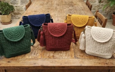 CONFORTO E ELEGÂNCIA em um só design! Bolsa de Crochê Receita Grátis e Guia de Lucratividade