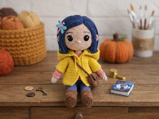 Como Fazer a Boneca Coraline: O Guia Definitivo para Lucrar com Amigurumi Geek Como Fazer a Boneca Coraline: O Guia Definitivo para Lucrar com Amigurumi Geek