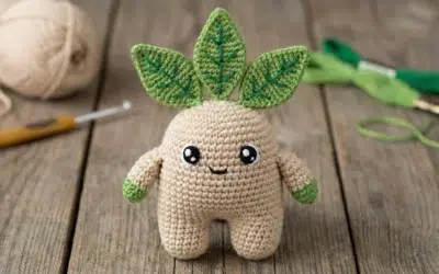 Como Fazer a Mandrágora do Harry Potter Amigurumi