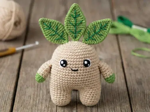 Como Fazer a Mandrágora do Harry Potter Amigurumi Como Fazer a Mandrágora do Harry Potter Amigurumi