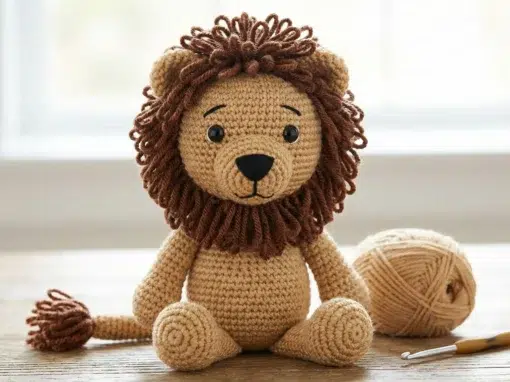 Como Fazer o Lindo Leão Júlio Amigurumi: Receita Grátis e o Segredo da Juba Perfeita para Vender Muito Como Fazer o Lindo Leão Júlio Amigurumi: Receita Grátis e o Segredo da Juba Perfeita para Vender Muito