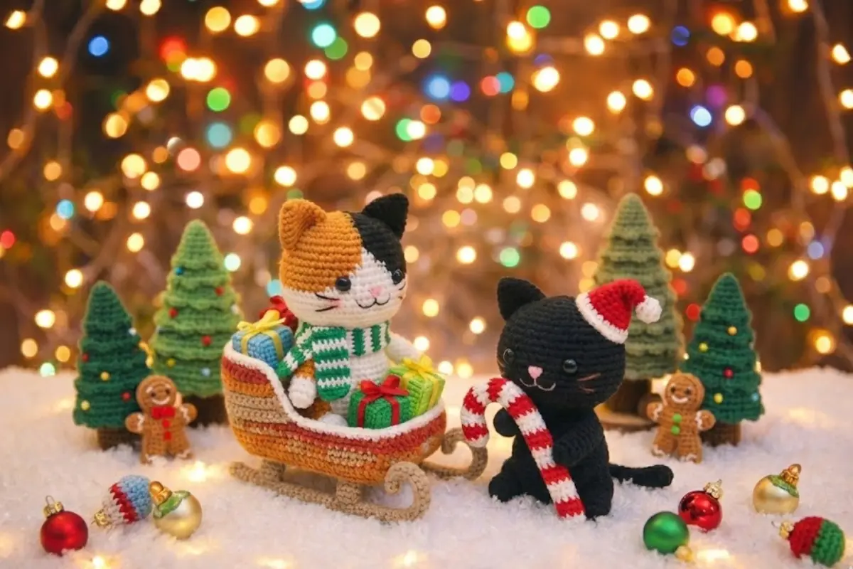 Gatinhos Natalinos em Amigurumi O Guia Completo para Encantar e Lucrar no Natal