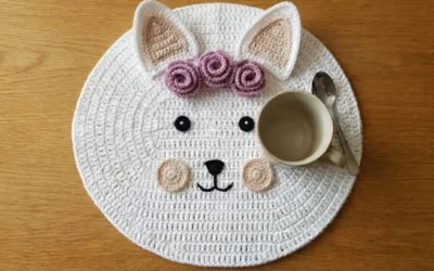 Jogo Americano Gatinho de Crochê: O Guia para Uma Mesa Posta Fofa e Lucrativa