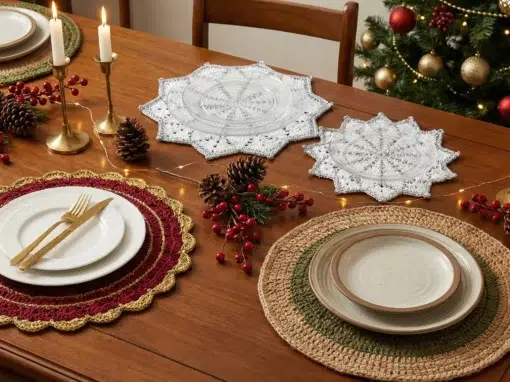 Modelos de Sousplat para Inspirar (e Lucrar) neste Natal: Modelos de Sousplat para Inspirar (e Lucrar) neste Natal: