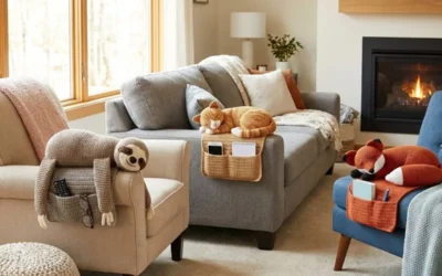 Organizadores de Sofá de Animais: Inove e Lucre com o Amigurumi Utilitário