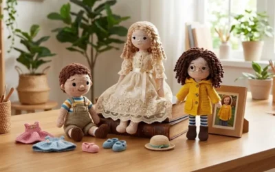 Os 3 Tipos de Bonecas de Crochê que Mais Vendem: O Guia Definitivo para Definir seu Nicho e Lucrar Alto