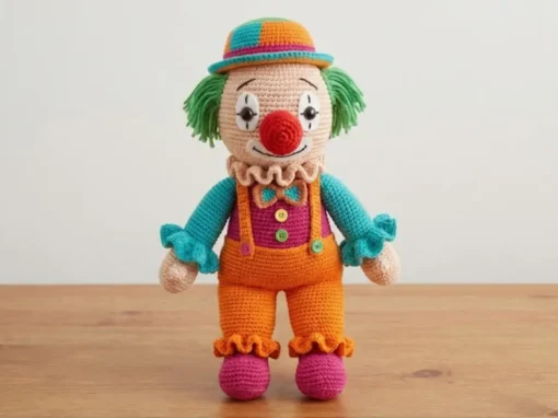 Palhaço: O Amigurumi que Nunca Sai de Moda (e Como Lucrar com a Tendência Vintage) Palhaço: O Amigurumi que Nunca Sai de Moda (e Como Lucrar com a Tendência Vintage)