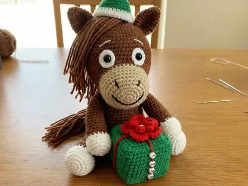 Por Que o Cavalo Natalino Amigurumi é a Peça de Luxo que Faltava no Seu Natal Por Que o Cavalo Natalino Amigurumi é a Peça de Luxo que Faltava no Seu Natal