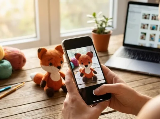 Sua Peça é Linda, mas a Foto não Vende? 5 Dicas Práticas para Tirar Fotos Profissionais de Amigurumi usando apenas o Celular Sua Peça é Linda, mas a Foto não Vende? 5 Dicas Práticas para Tirar Fotos Profissionais de Amigurumi usando apenas o Celular