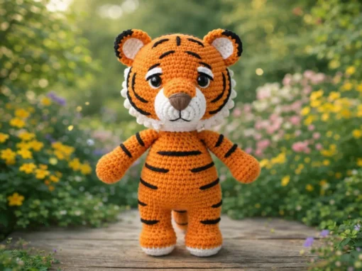 Tigre Amigurumi: O Amigo de Bolso Perfeito para Iniciantes Lucrarem! Tigre Amigurumi: O Amigo de Bolso Perfeito para Iniciantes Lucrarem!