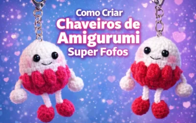 A Era dos “Bag Charms”: Como Criar Chaveiros de Amigurumi que Vendem como Acessórios de Moda