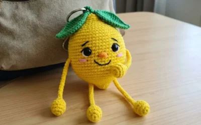 Além do Básico: Inove e Lucre com o Chaveirinho de Amigurumi Interativo (Tema Frutinha)