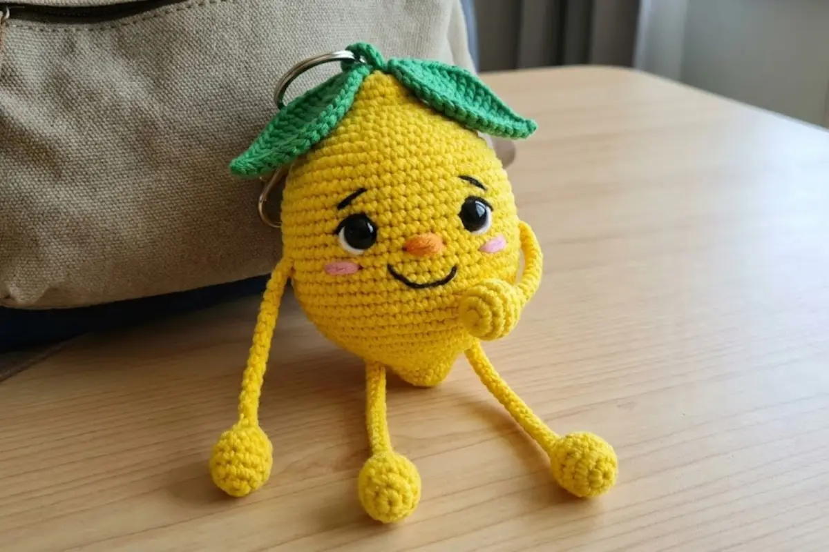 Além do Básico Inove e Lucre com o Chaveirinho de Amigurumi Interativo (Tema Frutinha)