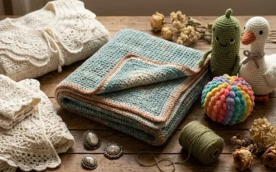 As Maiores Tendências de Crochê para 2026: Cores, Texturas e Estilos que Vão Dominar