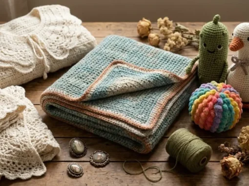 As Maiores Tendências de Crochê para 2026: Cores, Texturas e Estilos que Vão Dominar As Maiores Tendências de Crochê para 2026: Cores, Texturas e Estilos que Vão Dominar
