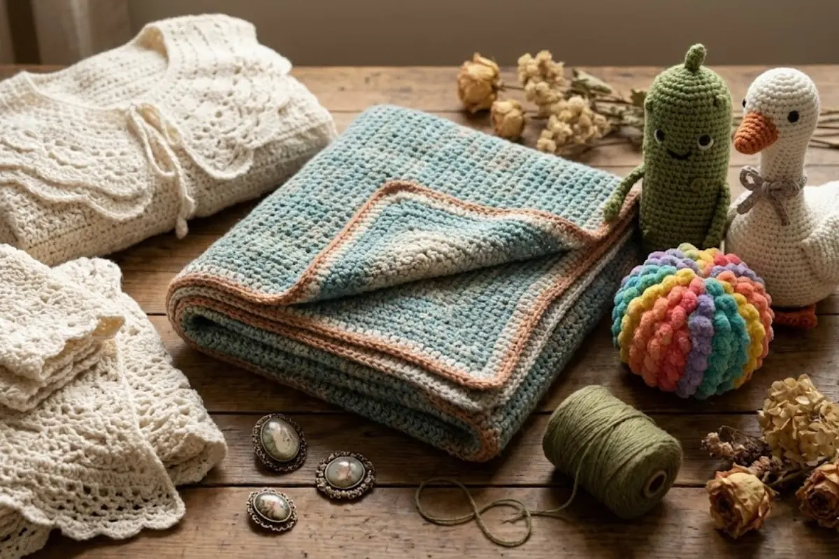 As Maiores Tendências de Crochê para 2026: Cores, Texturas e Estilos que Vão Dominar