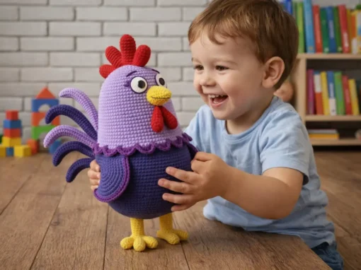 Como Criar um Galo de Amigurumi Cheio de Charme e Personalidade Como Criar um Galo de Amigurumi Cheio de Charme e Personalidade