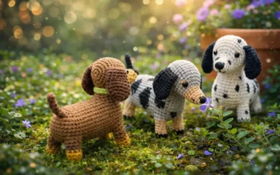 O Desafio do Salsicha: Engenharia e Charme no Amigurumi de Corpo Longo