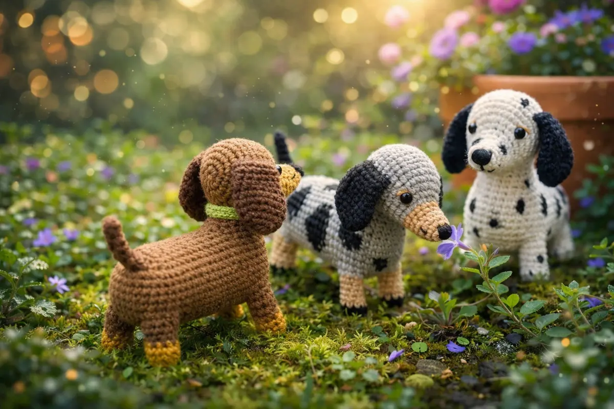O Desafio do Salsicha Engenharia e Charme no Amigurumi de Corpo Longo