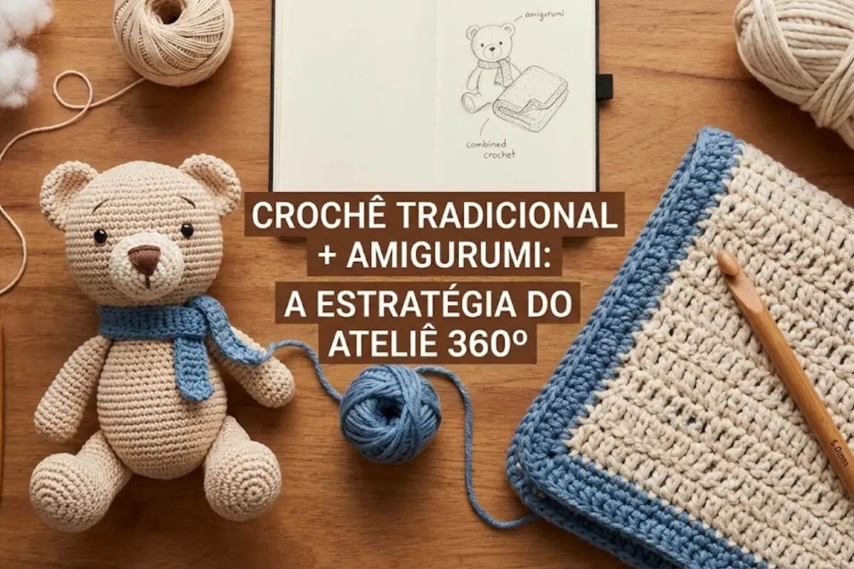 Por Que Você Deve Dominar o Crochê Tradicional E o Amigurumi: A Estratégia do “Ateliê 360º”