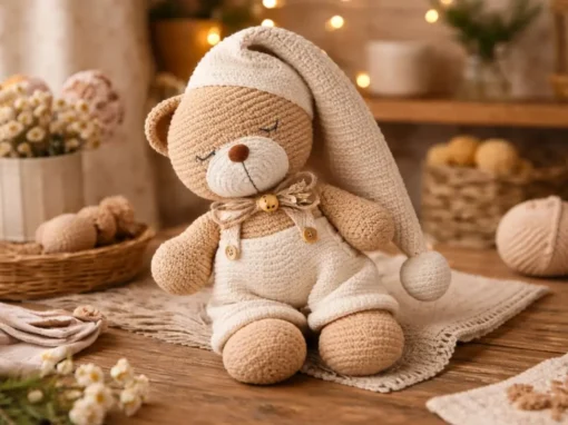 Urso Dorminhoco Amigurumi: O Guia Definitivo para Criar o Companheiro de Sonhos Perfeito Urso Dorminhoco Amigurumi: O Guia Definitivo para Criar o Companheiro de Sonhos Perfeito