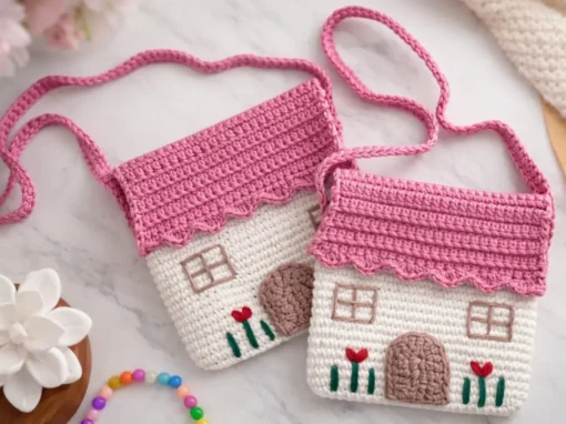 Como Criar e Faturar com a Bolsa Casinha de Crochê Como Criar e Faturar com a Bolsa Casinha de Crochê