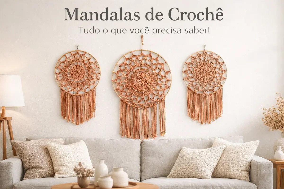 Padrão Grátis: O Charme das Mandalas na Decoração