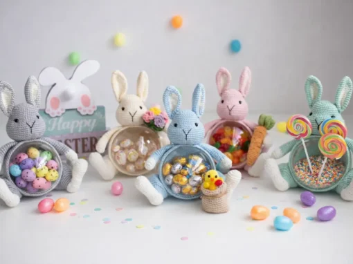 Inove com os Lindos Coelhos Porta Bombom em Amigurumi: A Lembrancinha Mais Lucrativa do Seu Ateliê Inove com os Lindos Coelhos Porta Bombom em Amigurumi: A Lembrancinha Mais Lucrativa do Seu Ateliê