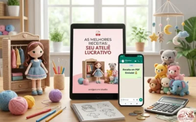 Lucre Mais com as Melhores Receitas de Amigurumi O Segredo dos Ateliês que Faturam Alto o Ano Todo