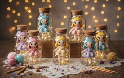Luminária de Amigurumi: Como Transformar Bonecas de Crochê em Peças de Decoração Mágicas