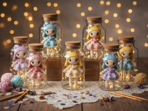 Luminária de Amigurumi: Como Transformar Bonecas de Crochê em Peças de Decoração Mágicas Luminária de Amigurumi: Como Transformar Bonecas de Crochê em Peças de Decoração Mágicas