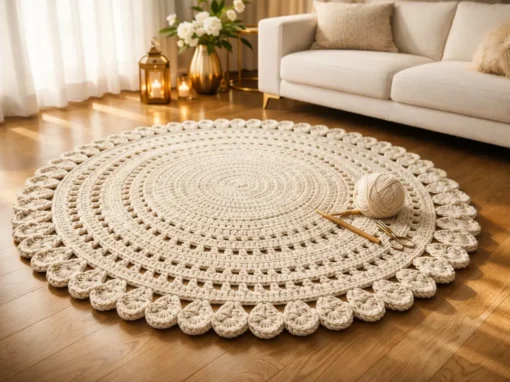 Renovação Instantânea: Transforme Sua Sala com Este Lindo Tapete Super Fácil de Fazer Renovação Instantânea: Transforme Sua Sala com Este Lindo Tapete Super Fácil de Fazer