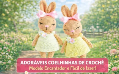 Como Fazer a Coelhinha Ariana em Amigurumi (Receita Passo a Passo)