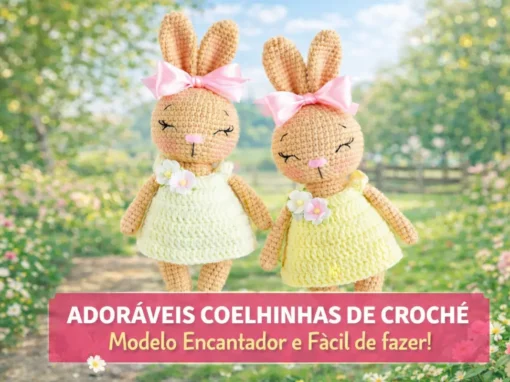 Como Fazer a Coelhinha Ariana em Amigurumi (Receita Passo a Passo) Como Fazer a Coelhinha Ariana em Amigurumi (Receita Passo a Passo)