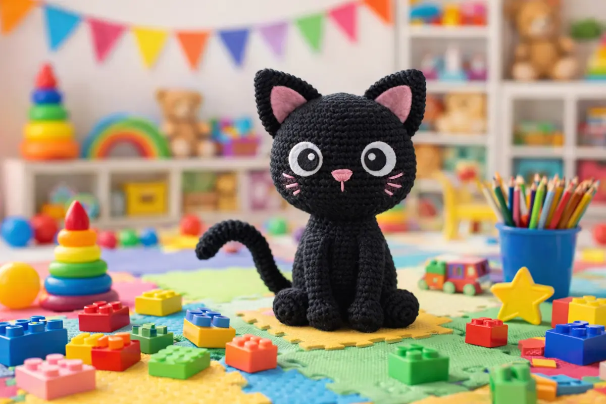 Do Hobby ao Lucro: Como o Amigurumi de Gatinho Preto Pode Alavancar Suas Vendas