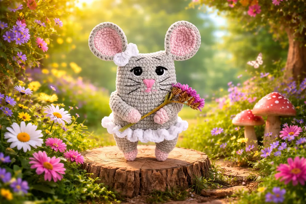 O Encanto do Amigurumi Uma Jornada de Criatividade e Fios