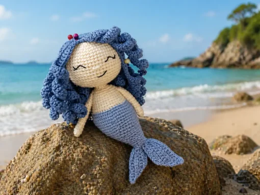 O Canto da Sereia Amigurumi: Como Tece o Encanto das Profundezas