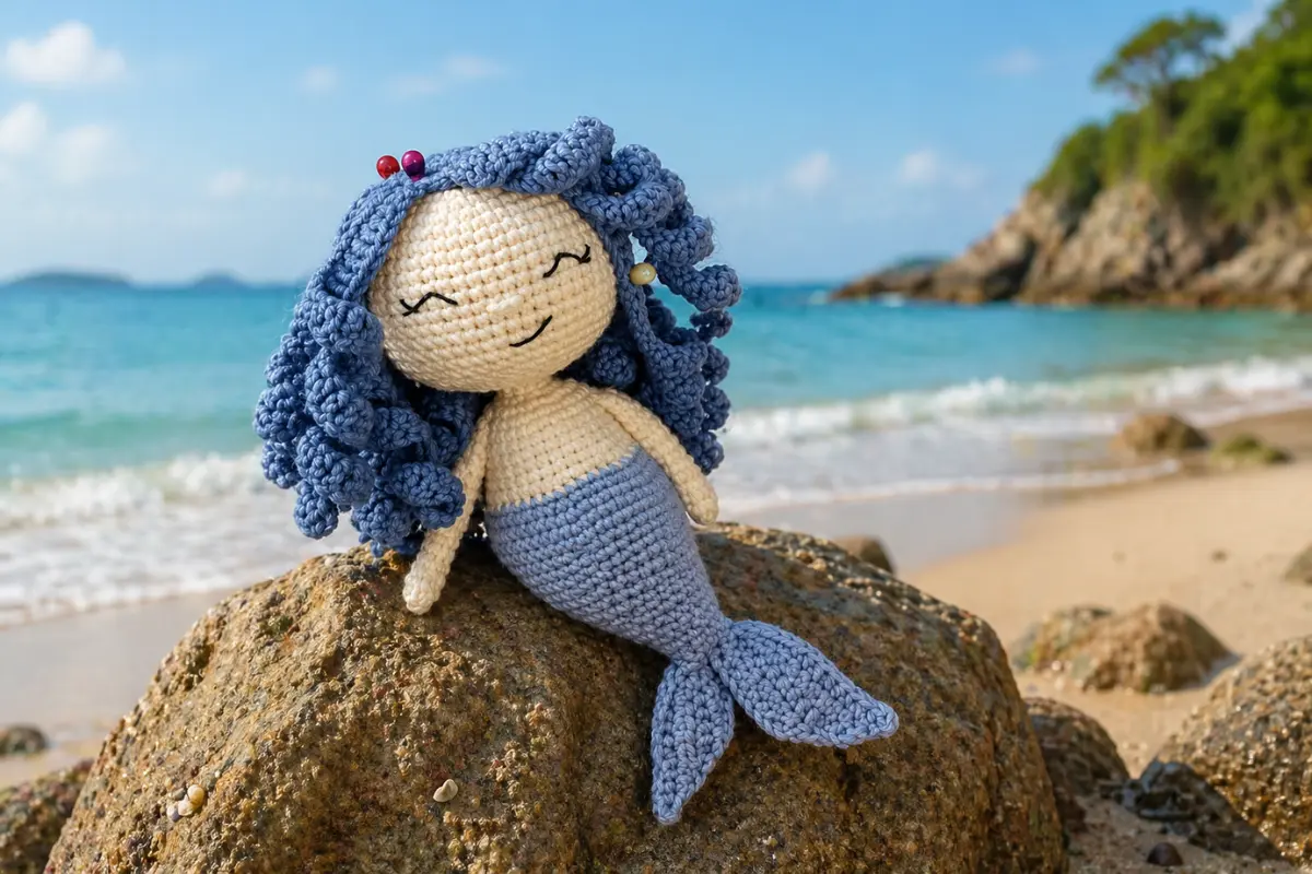 O Canto da Sereia Amigurumi: Como Tece o Encanto das Profundezas