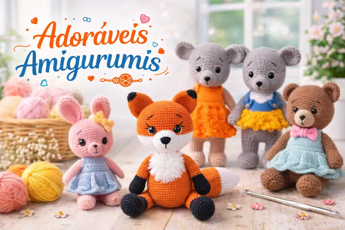 Raposa em Amigurumi: Receita Passo a Passo e Dicas de Ouro Para Vender Muito
