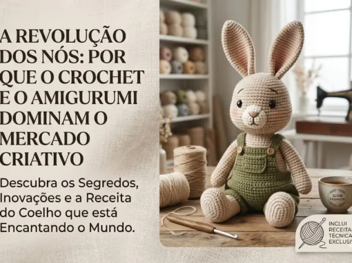 A Revolução dos Nós: Por que o Crochet e o Amigurumi Dominam o Mercado Criativo em 2026 A Revolução dos Nós: Por que o Crochet e o Amigurumi Dominam o Mercado Criativo em 2026