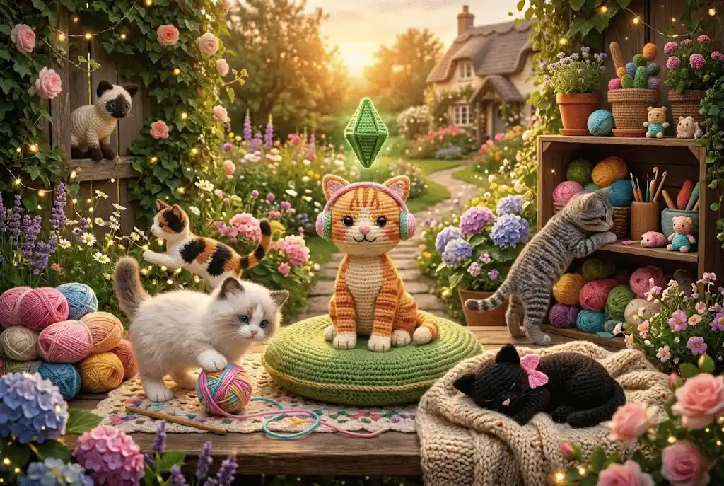 Gatinho Memchik Gamer: O Guia Completo para Criar, Precificar e Lucrar com Amigurumis de Pelúcia