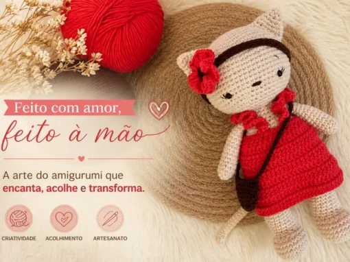 Do Hobby ao Lucro: O Guia Definitivo para Faturar com a Gatinha Rosita de Amigurumi Do Hobby ao Lucro: O Guia Definitivo para Faturar com a Gatinha Rosita de Amigurumi